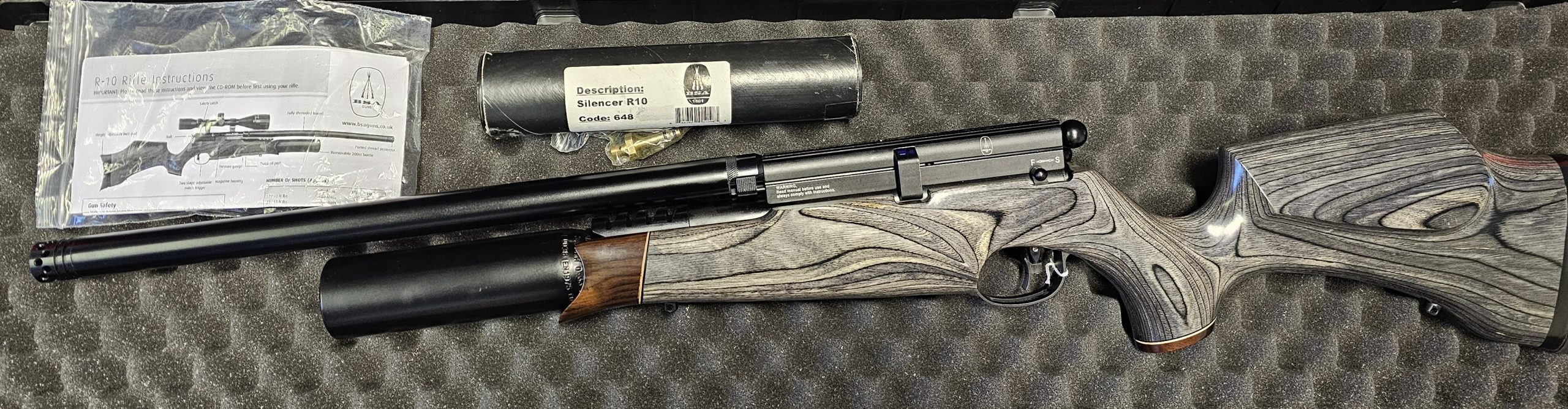BSA R10 MKII Bull Barrel .177 Air rifle - Image 2