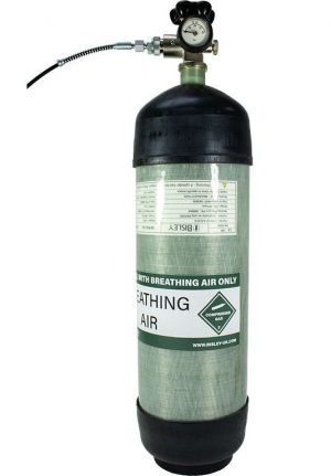 Bisley 300 Bar 6.8 litre Lightweight Carbon Hybrid cylinder *Ready Filled*