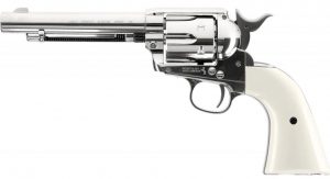 Umarex Colt SAA 4.5BB Co2 Revolver Nickle Silver