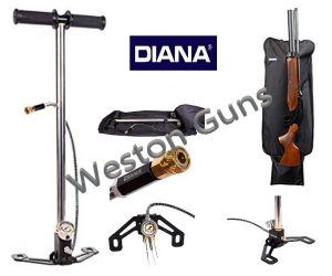 Diana 3 Stage Pump With Carry Bag