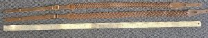 Plaited Leather rifle sling