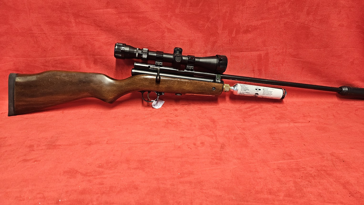 XS79 .22 Co2 Air Rifle with Scope and Moderator